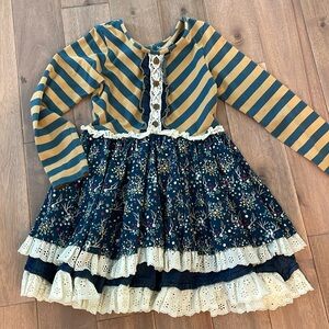 Mustard Pie fall/winter girls dress (size 10)